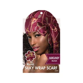 ANNIE Silky Wrap Scarf [Design Assorted] #03670