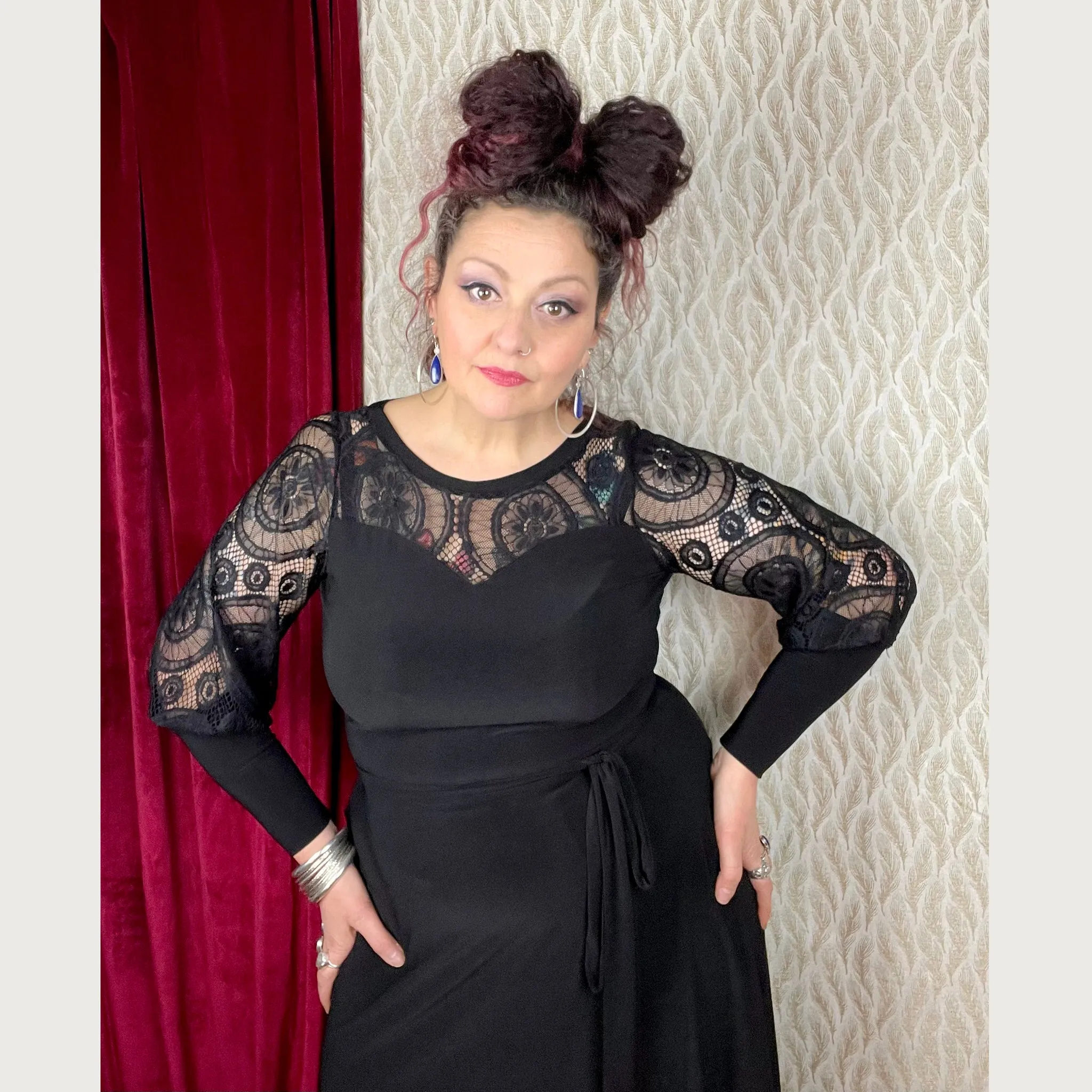 AUSET GODDESS DRESS | Black & Lace versions