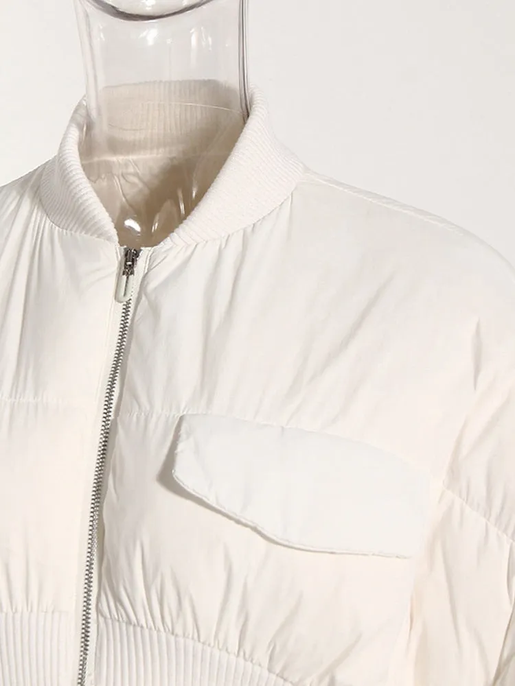 Belted Warm Big Size Cotton-padded Coat Long Sleeve Loose Fit Women Parkas Fashion Trend New Autumn Winter