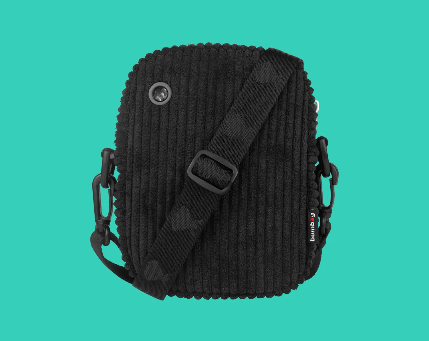 BUMBAG MIDNIGHT COMPACT SHOULDER BAG - BLACK