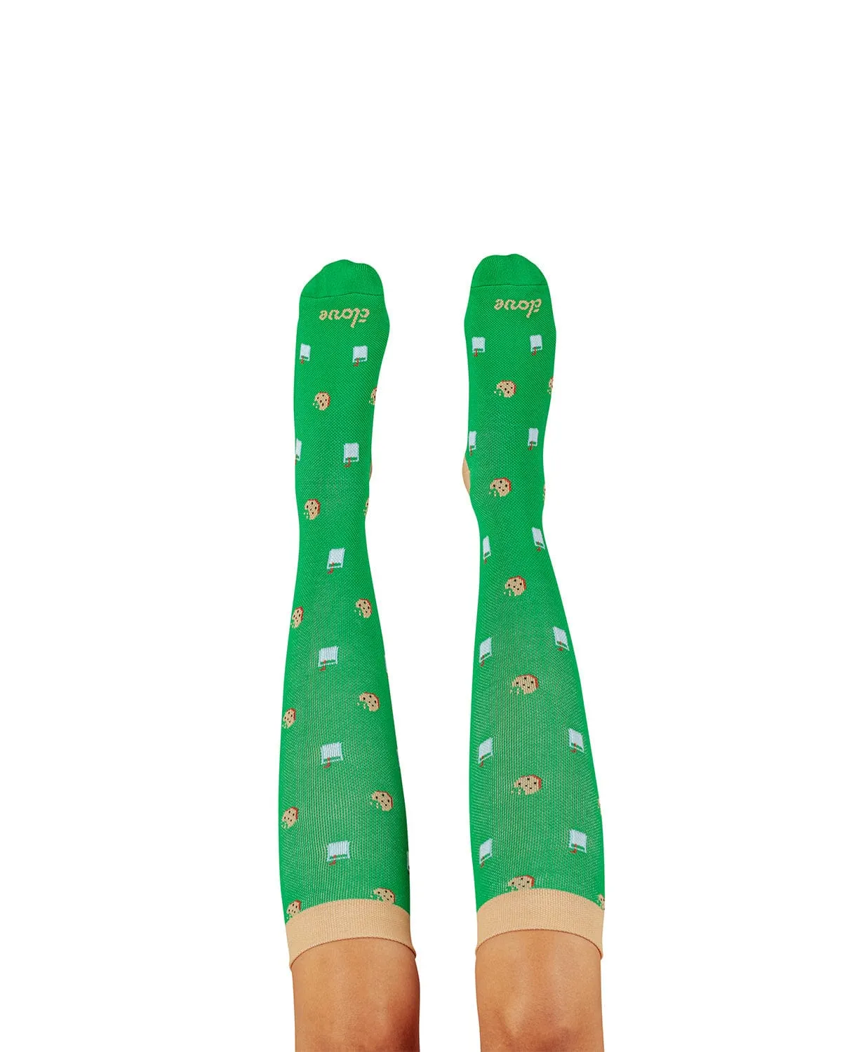 Compression Socks - Milk & Cookies