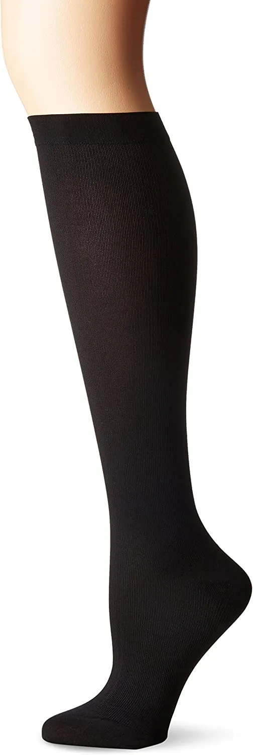Dr. Scholl's Women's Solid Knee High Compression Socks