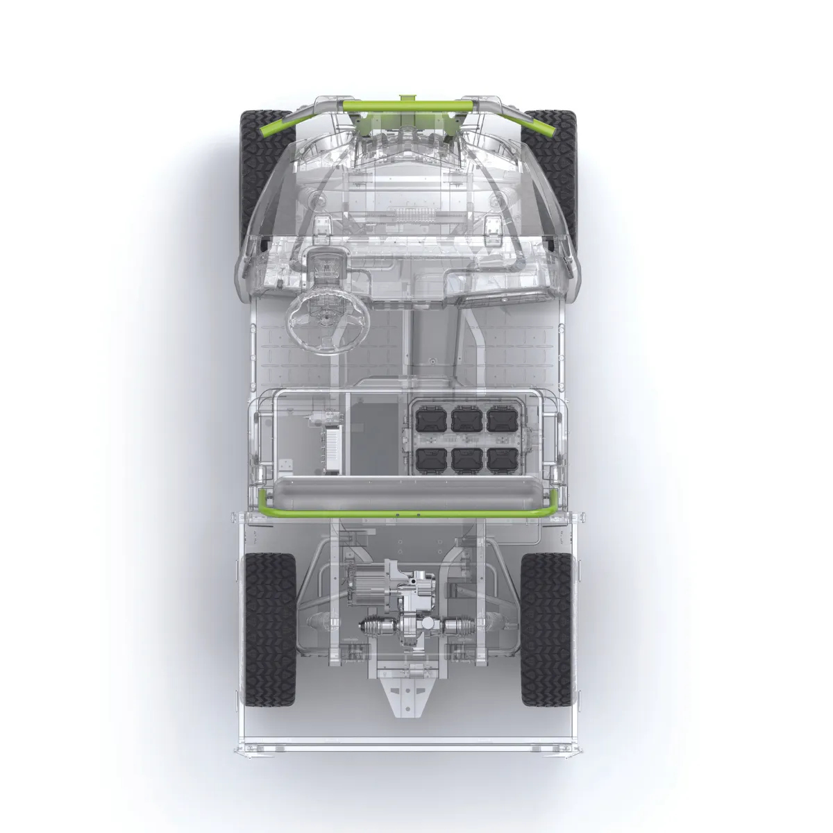 Greenworks CU400W 82v Utility Vehicle (8kWh)