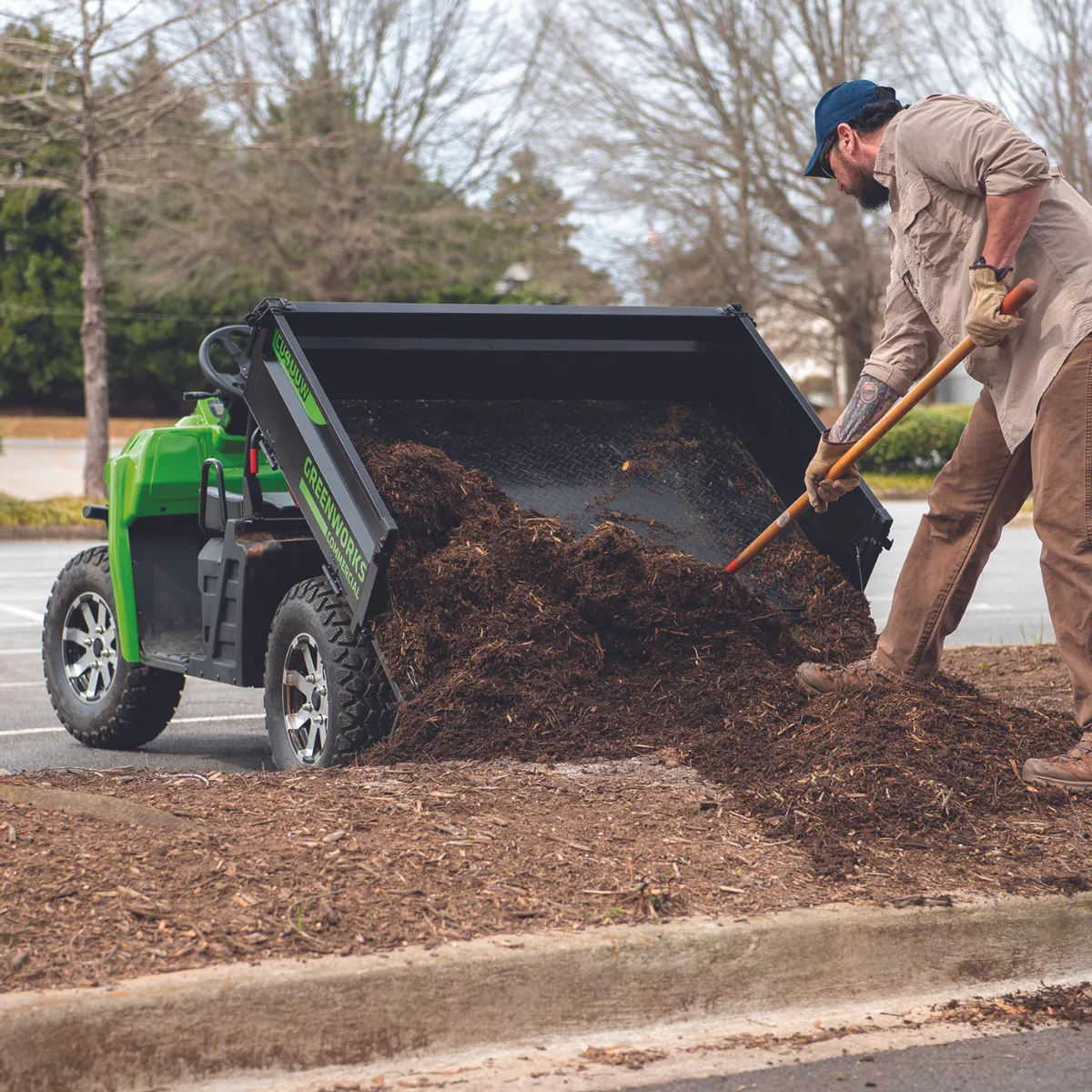 Greenworks CU400W 82v Utility Vehicle (8kWh)