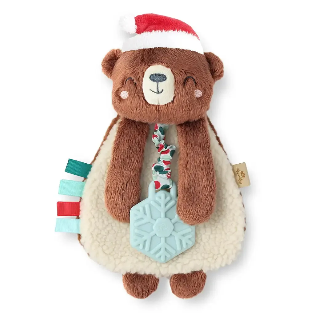 Holiday Bear Itzy Lovey™ Plush   Teether Toy