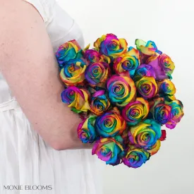 Rainbow Novelty Roses