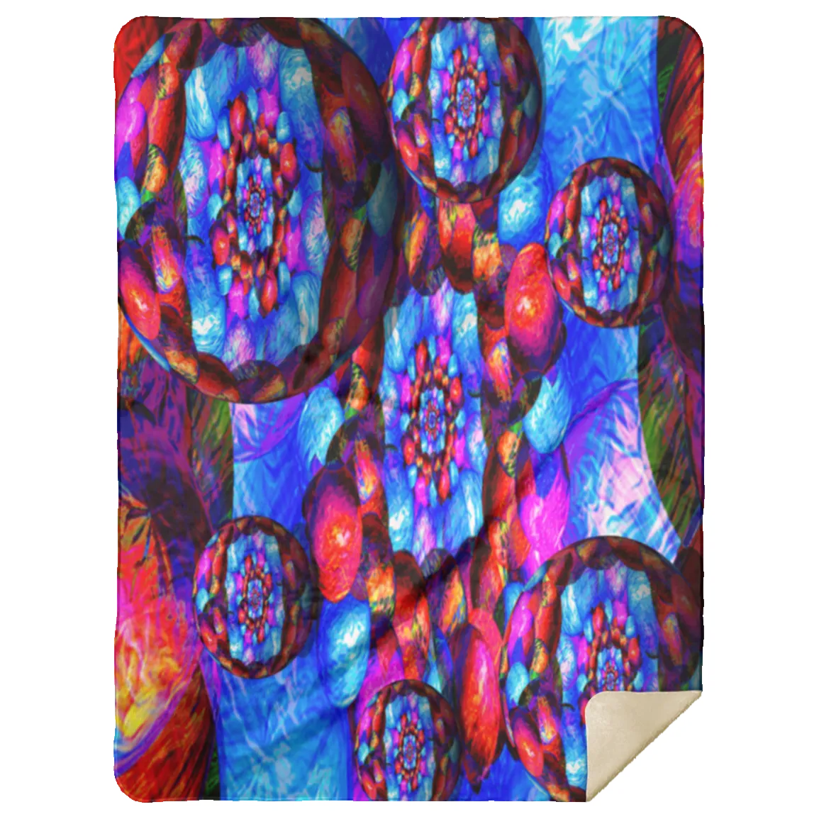 Recursia Indranet Sherpa Blanket 60X80