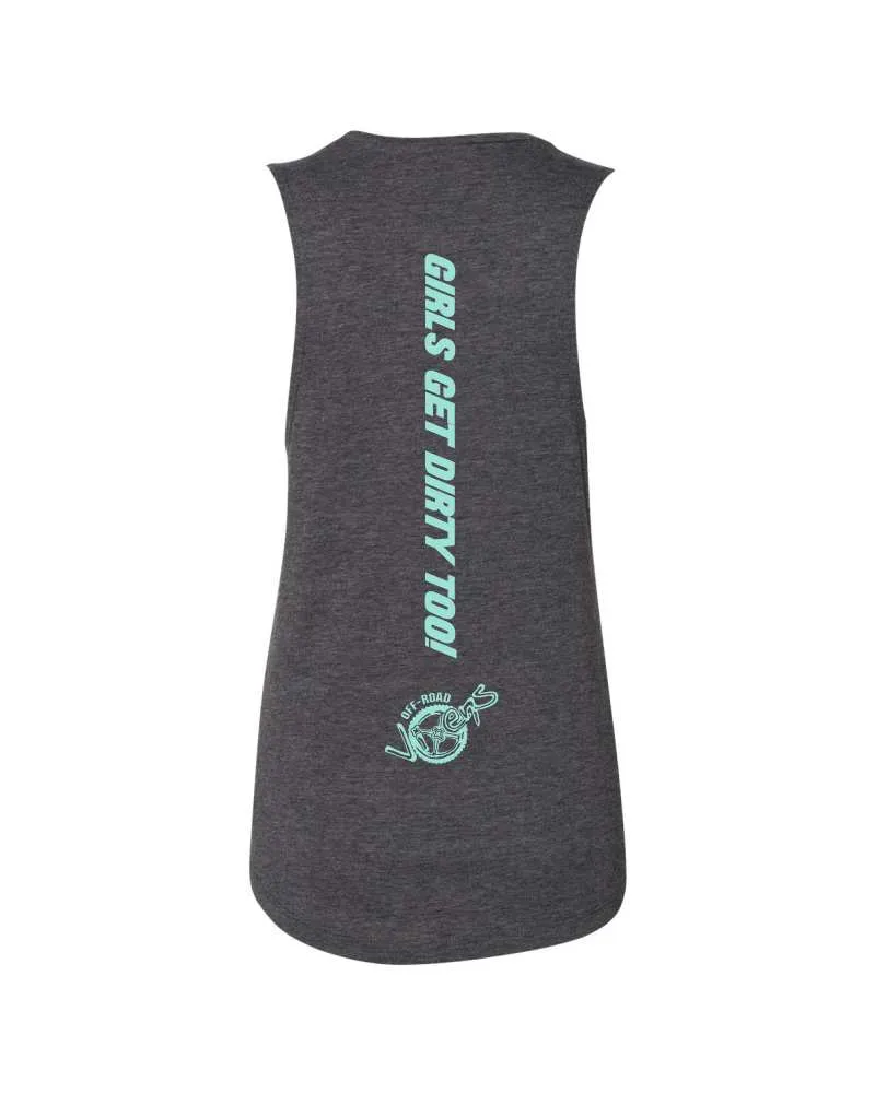 Ride Fast Muscle Tank Charcoal