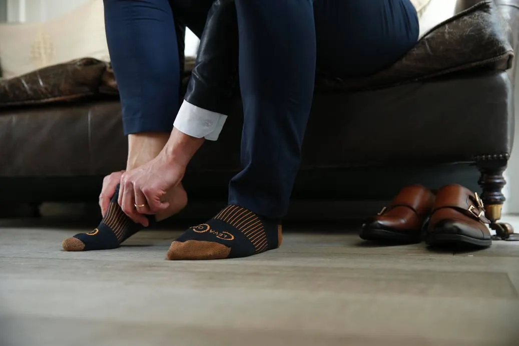 Short Compression Copper Socks
