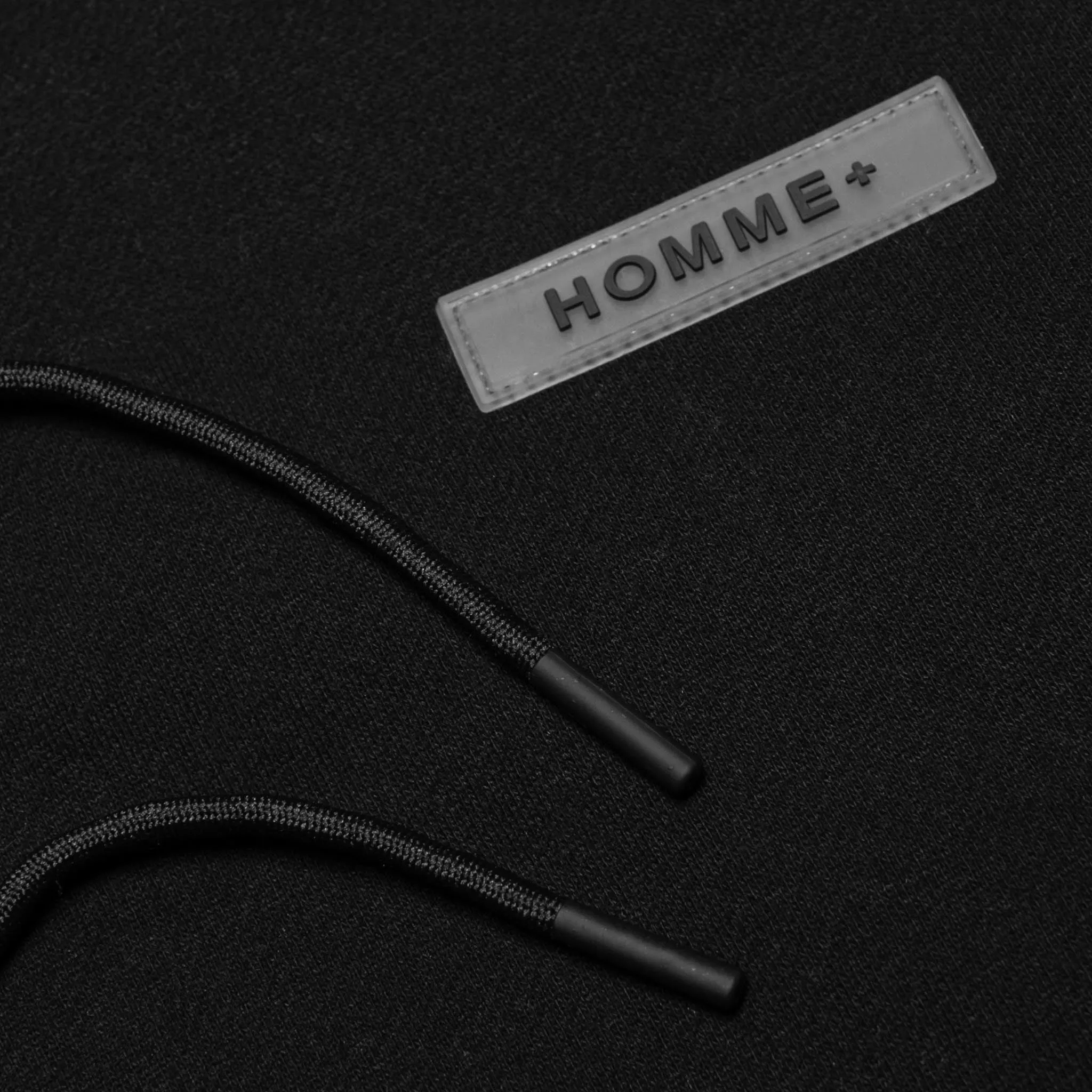Zip-Up Back Patch Hoodie
