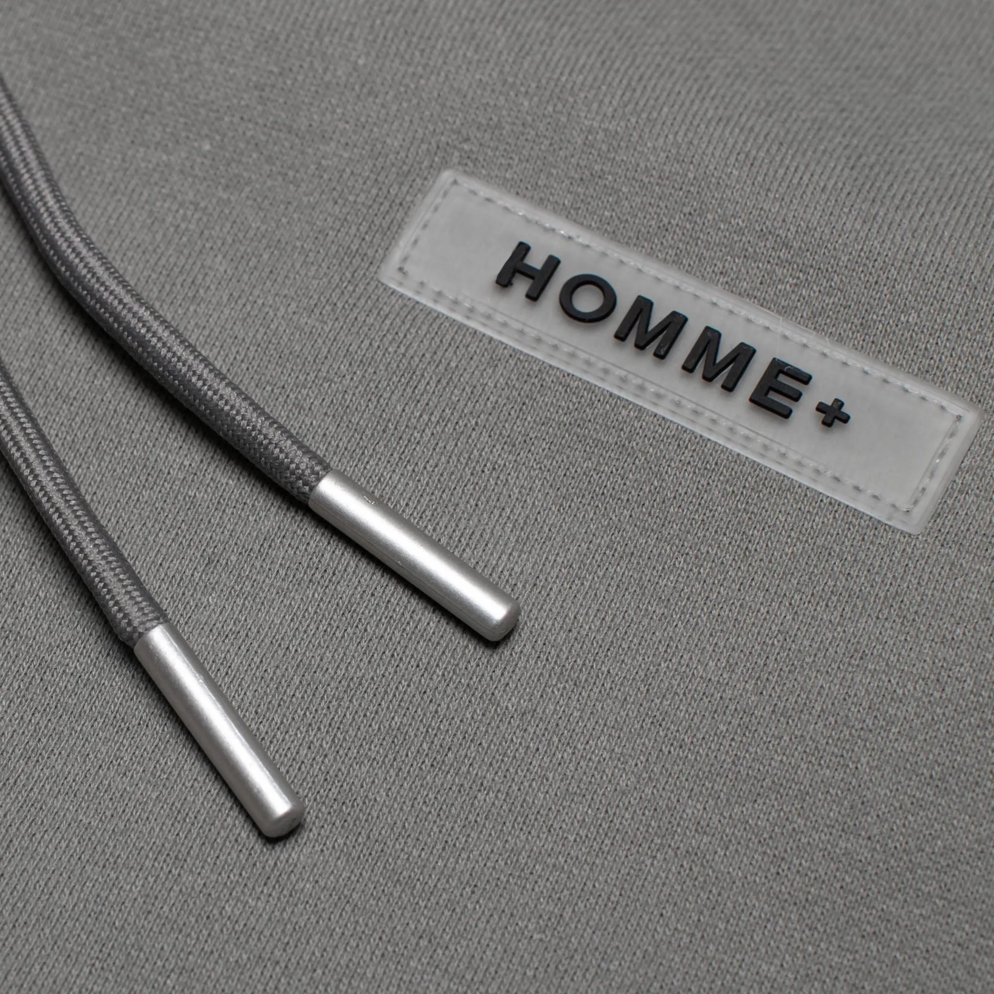 Zip-Up Back Patch Hoodie
